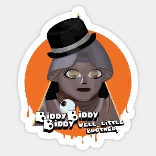 Biddy well little brother Sticker